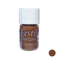 رنگ ابرو موقت فستیوال شماره ۰۴ حجم ۵ میلی لیتر رنگ قهوه ای پیناکل ابرو
