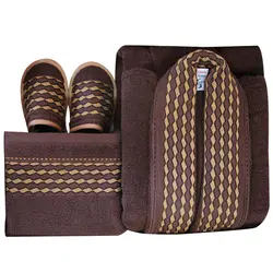 سرویس حوله ۳ تکه حوله ساینا مدل زویا