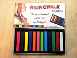 گچ مو bomega مجموعه ۱۲ عددی