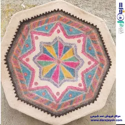 زیرانداز نمدی هشت ضلعی