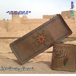 زیرانداز نمدی دست بافت