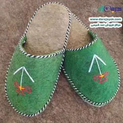 دمپایی روفرشی نمدی