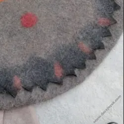 نمد سنتی پشم گوسفندی