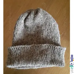 کلاه پشم گوسفنددستبافت و طبیعی