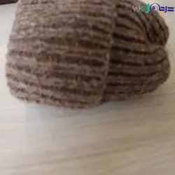 کلاه پشم گوسفنددستبافت و طبیعی