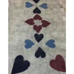 زیرانداز نمدی طرح قلب