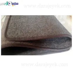 تشکخواب نمدی تکنفره کاملا ارگانیک تولید شده از پشم گوسفند