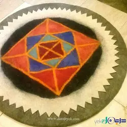 فرش نمدی شیک مناسب آشپزخانه و اتاق پذیرائی