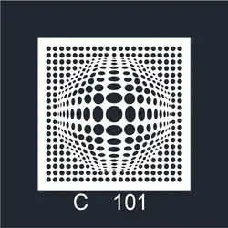 تایل سقفی کد   c 101