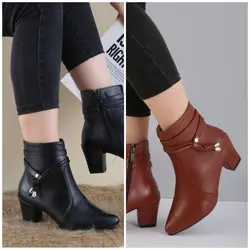 کفش نیم بوت زنانه ds01102