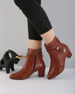 کفش نیم بوت زنانه ds01102