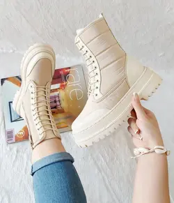 کفش نیم بوت کاپشنی زنانه ds01131