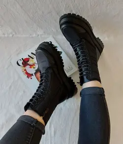 کفش نیم بوت کاپشنی زنانه ds01131