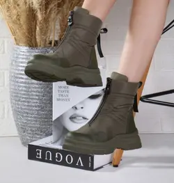 کفش نیم بوت کاپشنی زنانه ds01128