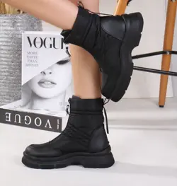 کفش نیم بوت کاپشنی زنانه ds01128