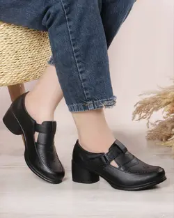 کفش چرم طبی زنانه ds01355