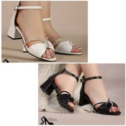 صندل مجلسی زنانه چرم ds1381