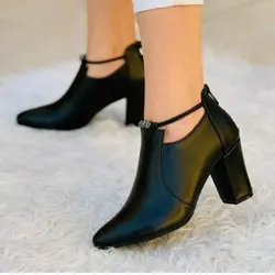 کفش چرم مجلسی زنانهds00421