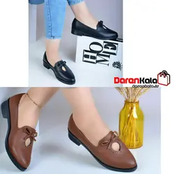کفش چرم مجلسی زنانهdk00123