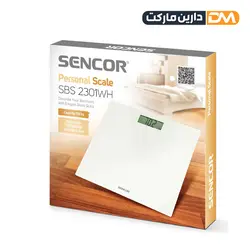 ترازو شیشه ای سنکور مدل SBS2301WH