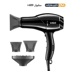 سشوار vgr V-409 [ با تخفیف ویژه و ارسال پستی ] فروشگاه دارین مارکت