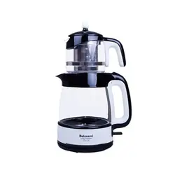 چای ساز دلمونتی مدل DL400 [سفید - نقره ای] | با توان 2000 وات| دارین مارکت