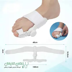 اسپلینت هالوکس والگوس مفصل دار قابل تنظیم