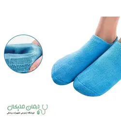 جوراب پاپوش طبی مراقبت و ضد ترک پا Spa Gel Socks