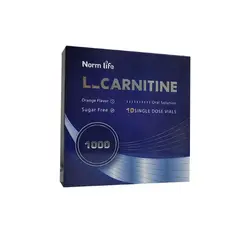 ویال ال کارنیتین 1000 نورم لایف 10 عددی &ndash; دارونت