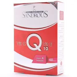 کپسول کیوتن ویتامین ای و ویتامین سی سندروس