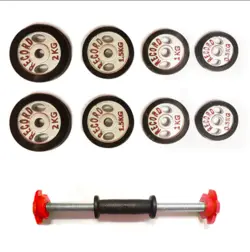 دمبل رکورد 10 کیلویی بسته دو عددی - کالای ورزشی دروازه مارکت