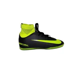 کفش سالنی ساقدار بافت نایک مرکوریال مشکی سبز