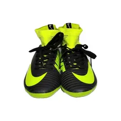 کفش سالنی ساقدار بافت نایک مرکوریال مشکی سبز