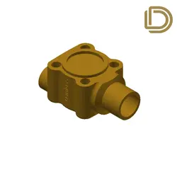 پایه اکسپنشن (ولو بادی) جوشی دانفوس مدل TE12-20 با سایز 7/8×1.1/8