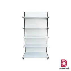 قفسه یک طرفه خودایستا هایپری | بررسی قیمت قفسه فروشگاهی - گروه صنعتی دی