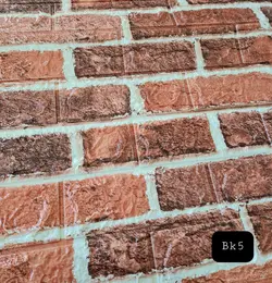 دیوارپوش فومی پشت چسبدار طرح Bk5