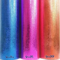 برچسب pvc طرح آلومینیوم رنگی کد 6020/6021/6022