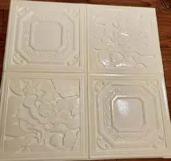 دیوارپوش فومی پشت چسبدار طرح گلستان