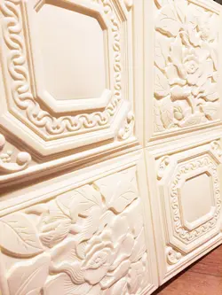 دیوارپوش فومی پشت چسبدار طرح گلستان