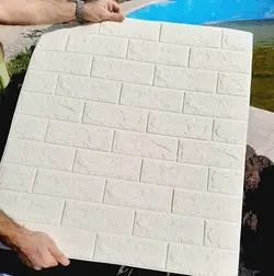 دیوارپوش فومی آجر پشت چسبدار ایرانی