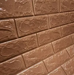 دیوارپوش فومی آجر پشت چسبدار ایرانی