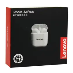 هندزفری بلوتوث دو تایی Lenovo LivePods LP2S - ده شاپس