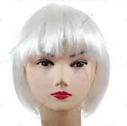 کلاه گیس چتری کوتاه یخی - فروشگاه دلنسی با اکسسوری جذاب زناشوئی و اتاق خواب رویایی