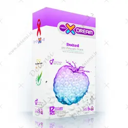 کاندوم 12 تایی خاردار ایکس دریم  X DREAM DOTTED ultra studded
