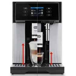 اسپرسوساز اتوماتیک دلونگی Perfecta DeLuxe ESAM 460.80.MB | نمایندگی دلونگی