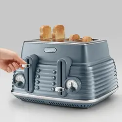 توستر دلونگی مدل CTZS 4003 Delonghi | نمایندگی دلونگی خرید توستر دلونگی با کیفیت و با قیمت