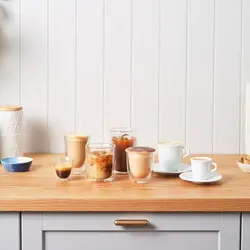 ست لیوان دوجداره دلونگی لاته DLSC312