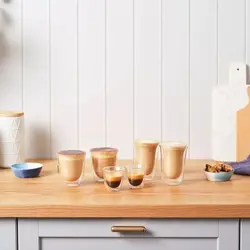 ست لیوان دوجداره دلونگی لاته DLSC312