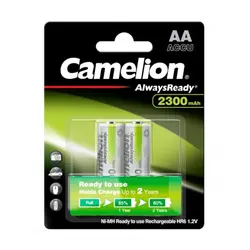 باتری قلمی شارژی Camelion AA 2300 2pcs Battery