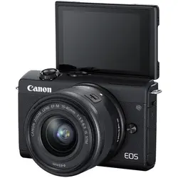 دوربین عکاسی کانن Canon EOS M200 Mirrorless Camera with 15-45mm Lens (Black)